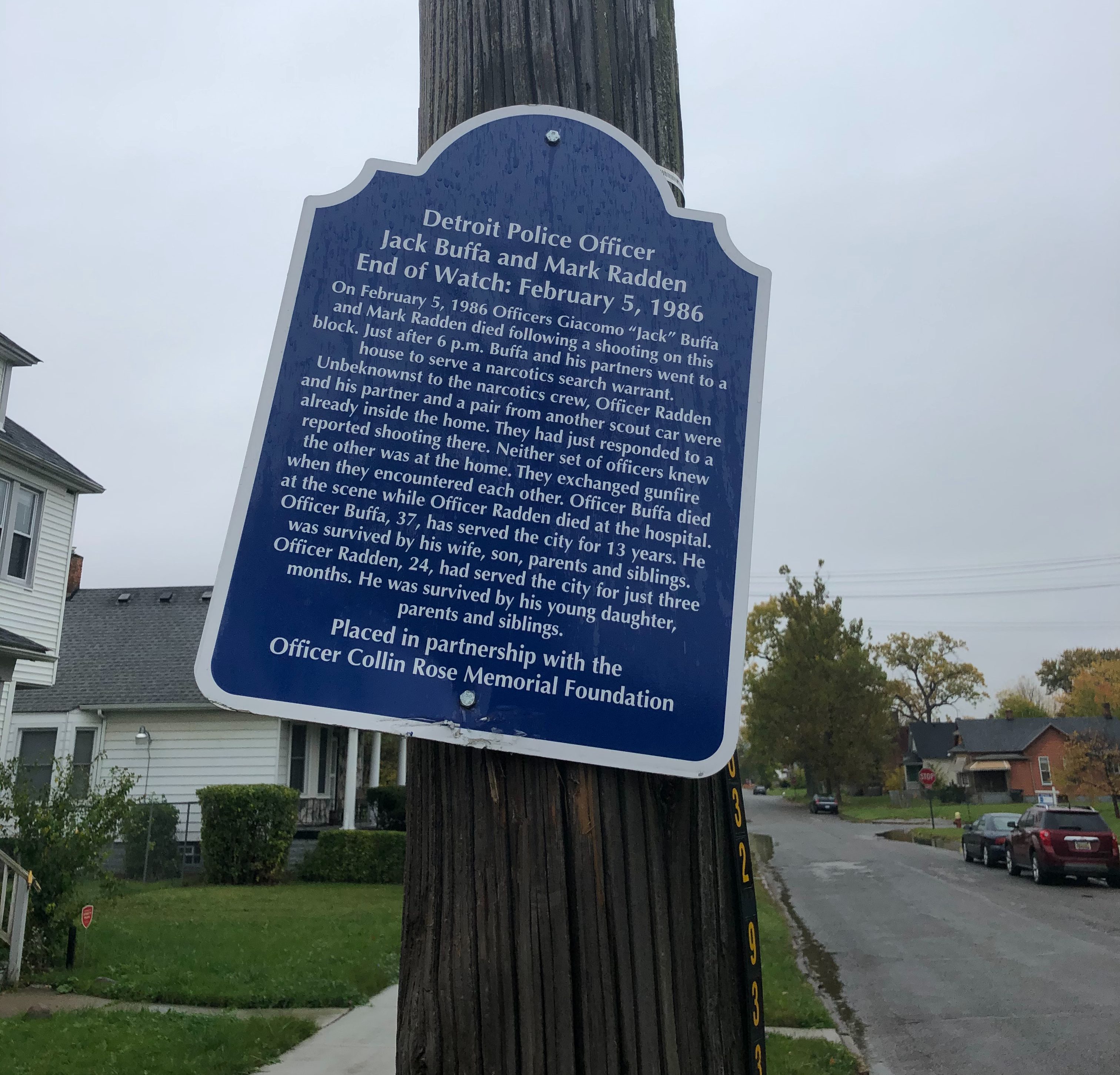 Detroit Police Fallen Hero stories